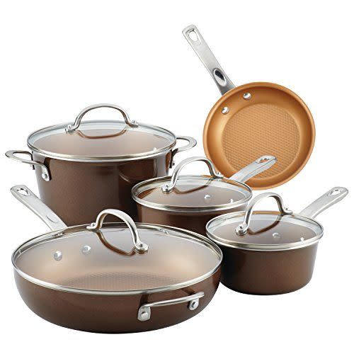 14) Nonstick Cookware Pots and Pans Set