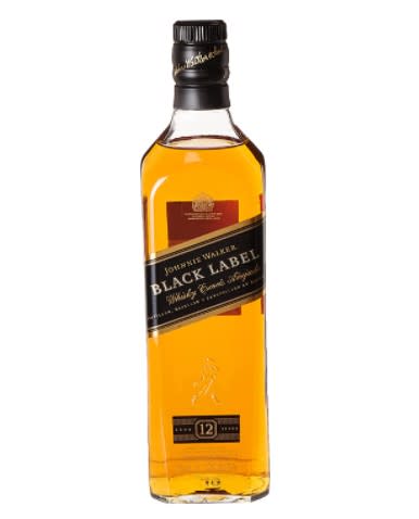 Whisky 12 Etiqueta Negra Johnnie Walker - 750 ml/Amazon.com.mx