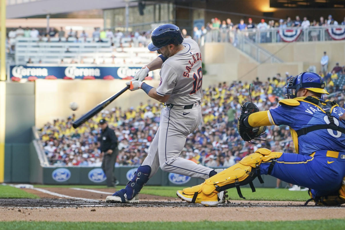 Astros outlast Twins 13-12 after nearly blowing 8-run lead in 9th inning