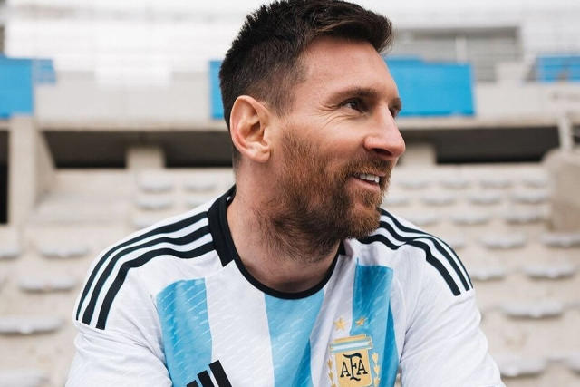 Camiseta adidas Argentina 3 estrellas Messi