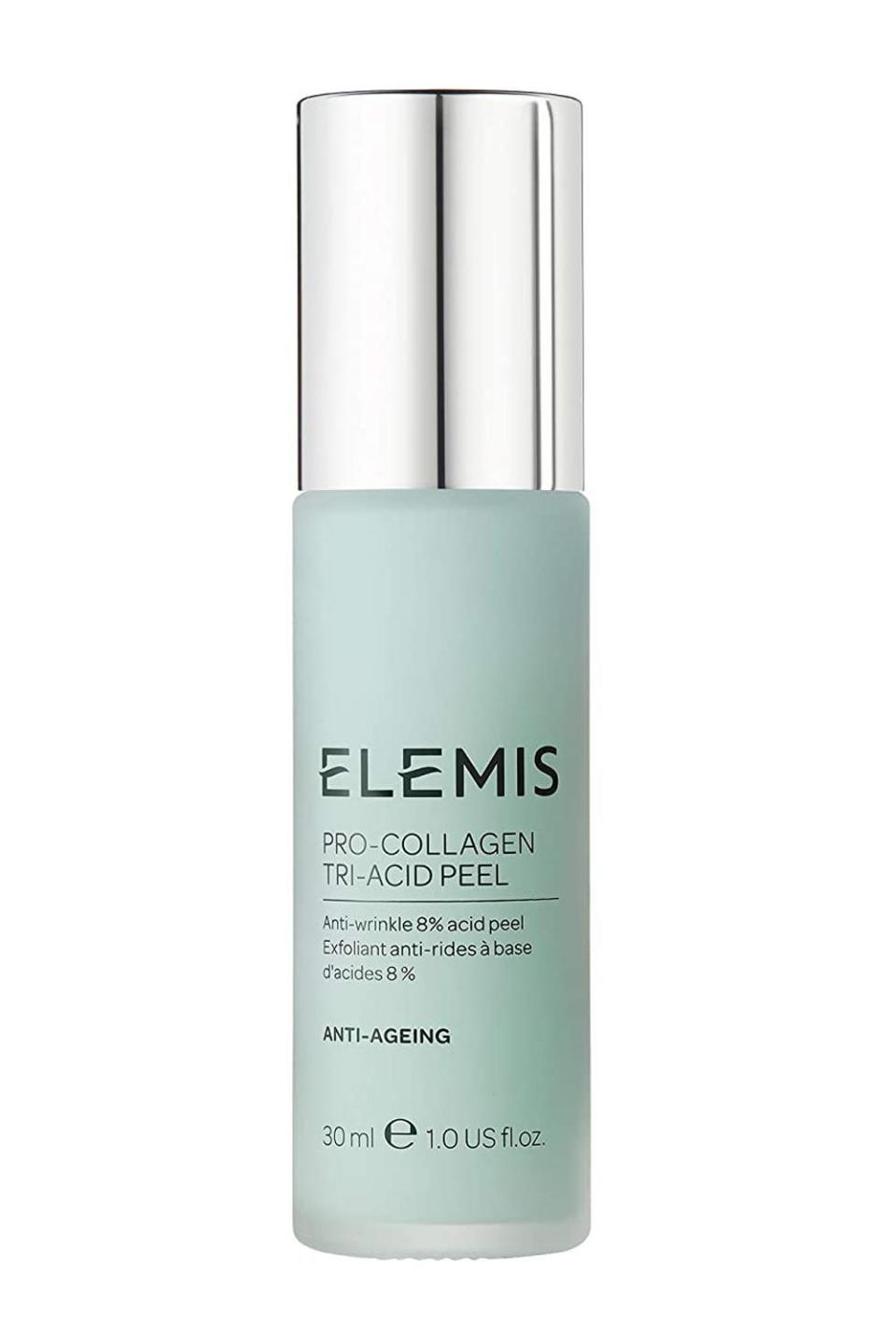 3) Elemis Pro-Collagen Tri-Acid Peel