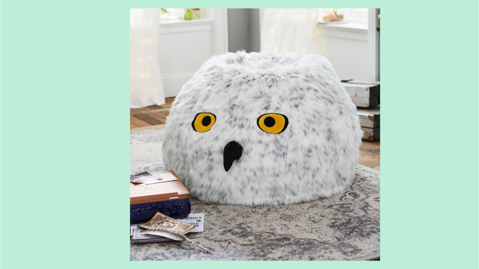 Best Harry Potter gifts: A Hedwig bean bag