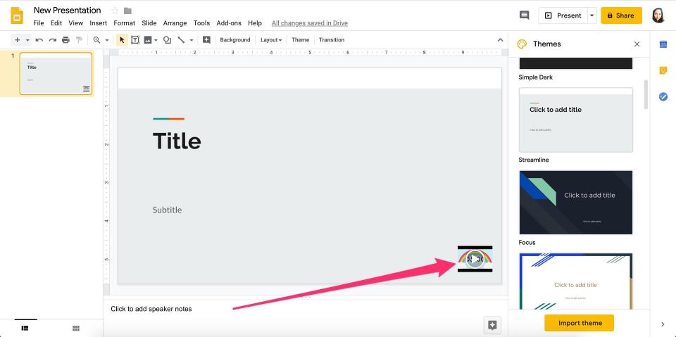 How to add a timer to Google Slides