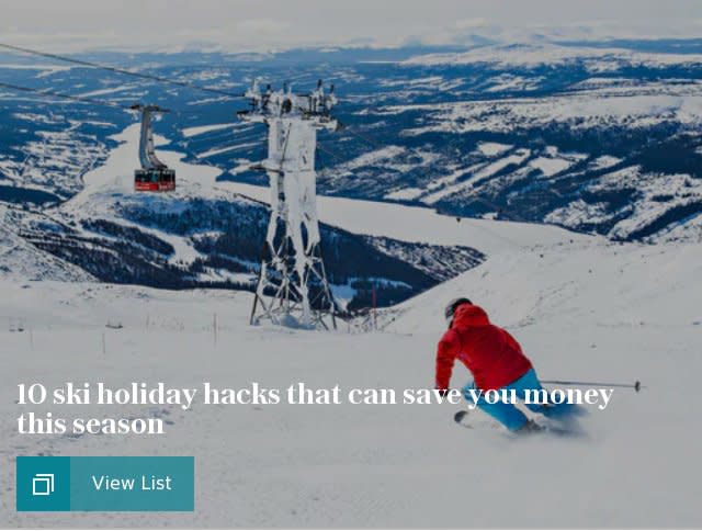 10 ski holiday hacks that can save you money this season