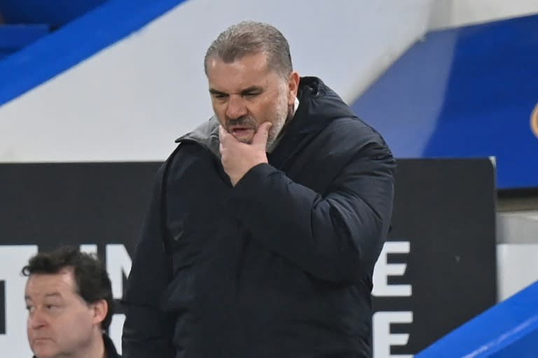 Tottenham boss Ange Postecoglou (Glyn KIRK)