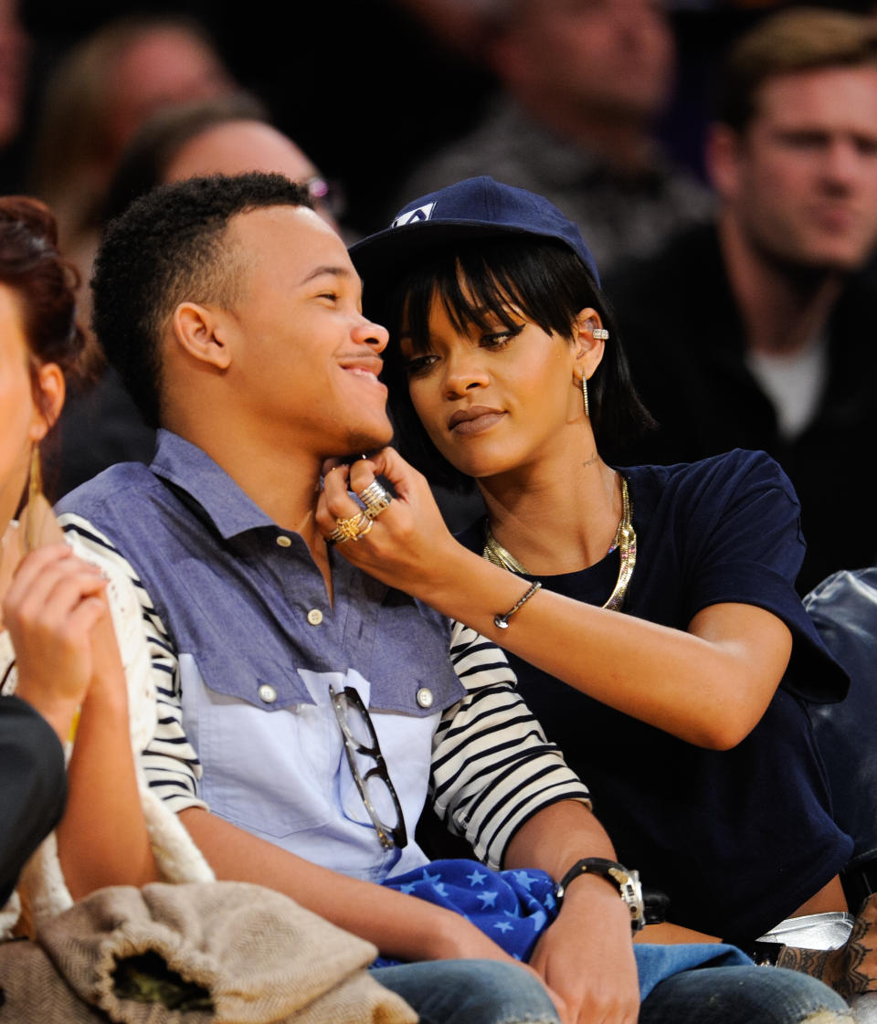 Rajad Fenty and Rihanna