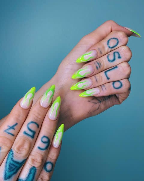 33 neon nail designs to inspire your next manicure