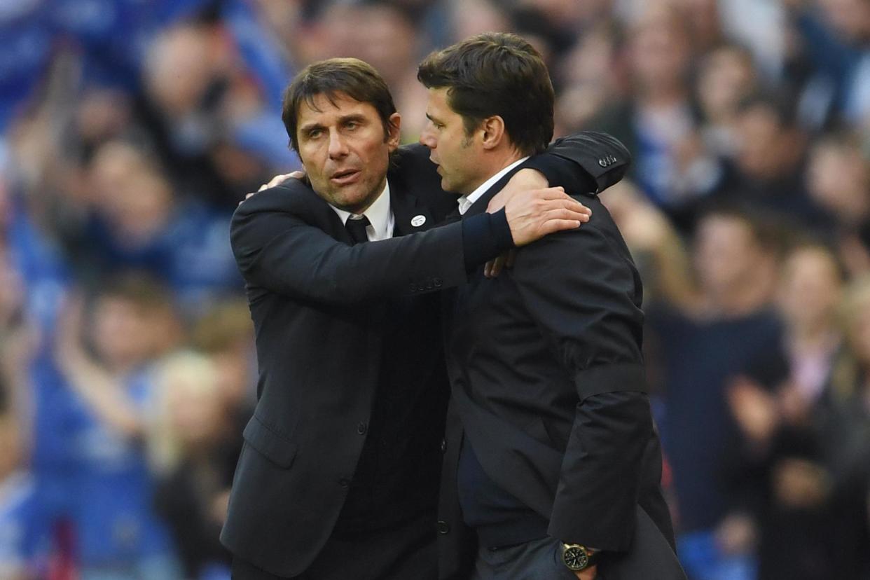 Conte and Pochettino will be vying for victory again in the individual awards race: Getty Images