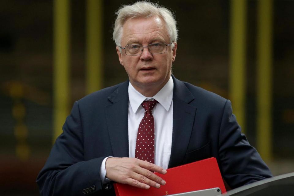 Brexit proposals: David Davis is leading the UK's negotiations to leave the European Union (AFP/Getty Images)