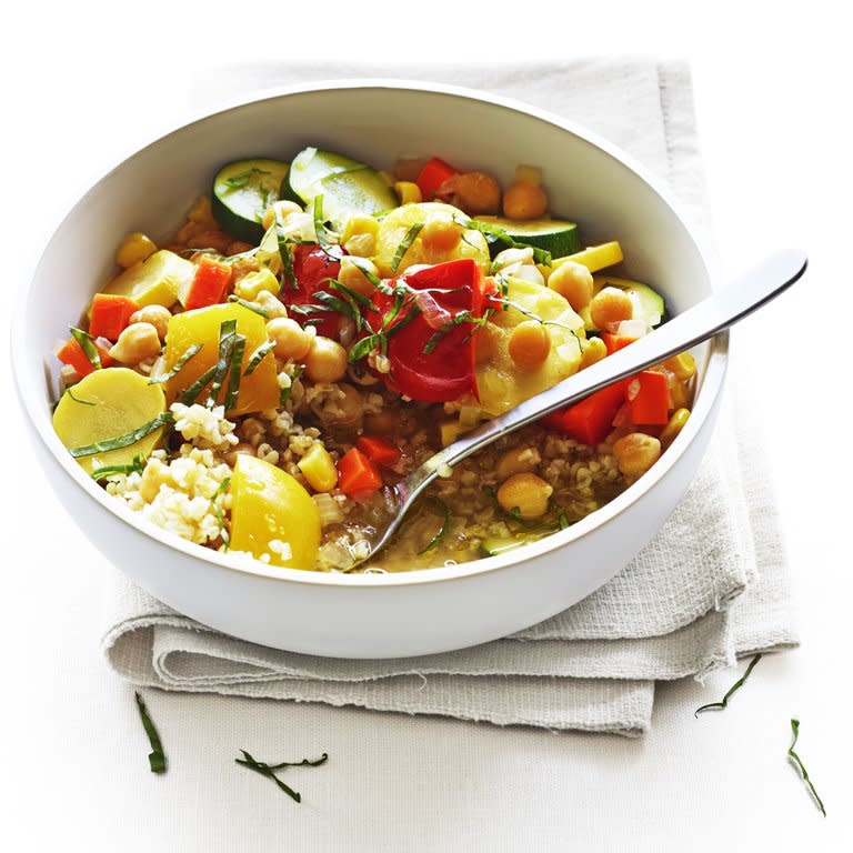 Summer Chickpea Ragout