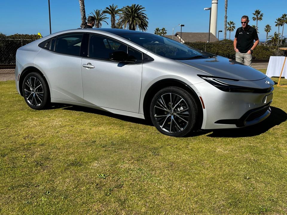 The 2023 Toyota Prius retains its aero-hatchback looks but adds dramatic flourishes and new proportions.