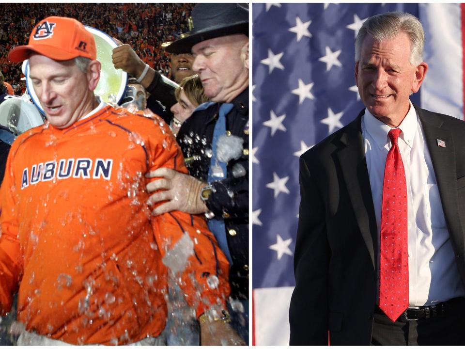 Sen. Tommy Tuberville is ranked as one of the top 50 most winning football coaches of all time.