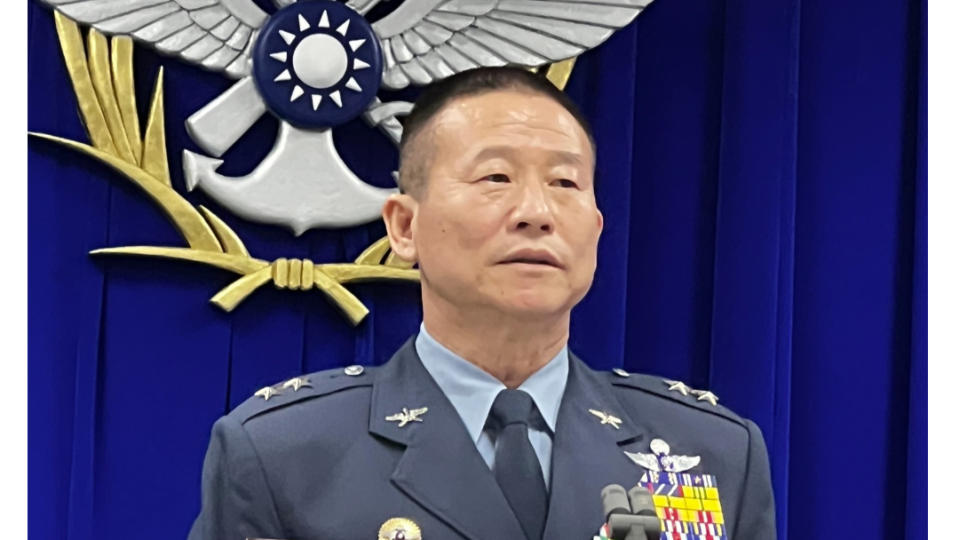 將在2024.7.01升任空軍副司令的空軍參謀長曹進平中將。資料照，郭宏章攝