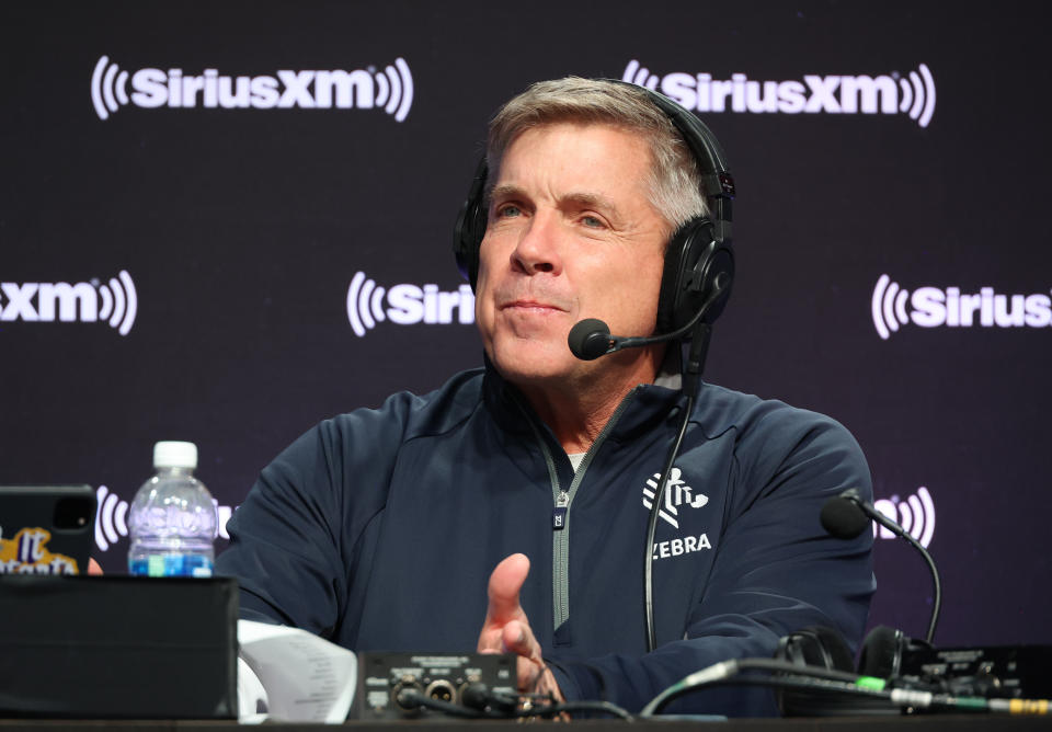 Sean Payton is here to fix the Denver Broncos, and he's already signaling it will go a lot deeper than just the coach and quarterback. (Photo by Cindy Ord/Getty Images for SiriusXM)