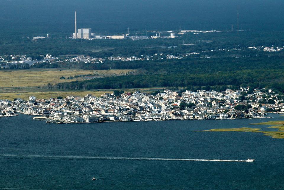 Oyster Creek Nuclear Power Plants in Lacey Township is shown early Sunday, September 1, 2019.