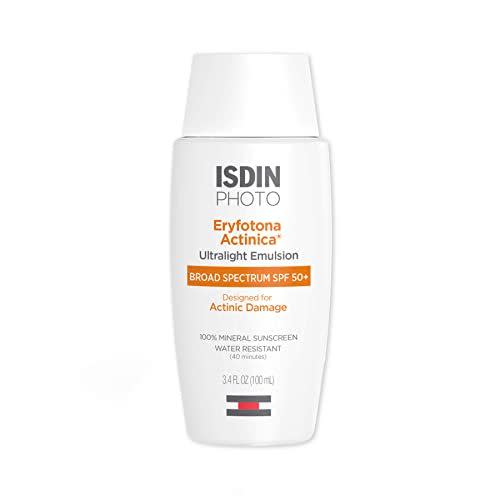 <p><strong>ISDIN</strong></p><p>amazon.com</p><p><strong>$60.00</strong></p><p><a href="https://www.amazon.com/dp/B07RXS4FQM?tag=syn-yahoo-20&ascsubtag=%5Bartid%7C2140.g.19504285%5Bsrc%7Cyahoo-us" rel="nofollow noopener" target="_blank" data-ylk="slk:Shop Now" class="link ">Shop Now</a></p><p>"This is 100 percent zinc-based, but super light so there is no residue unlike other zinc formulas," says dermatologist <a href="https://lmmedicalnyc.com/dr-morgan-rabach/" rel="nofollow noopener" target="_blank" data-ylk="slk:Dr. Morgan Rabach" class="link ">Dr. Morgan Rabach</a>, MD. "It also has antioxidants, peptides so it protects from future damage while also repairing your skin at the same time. </p>