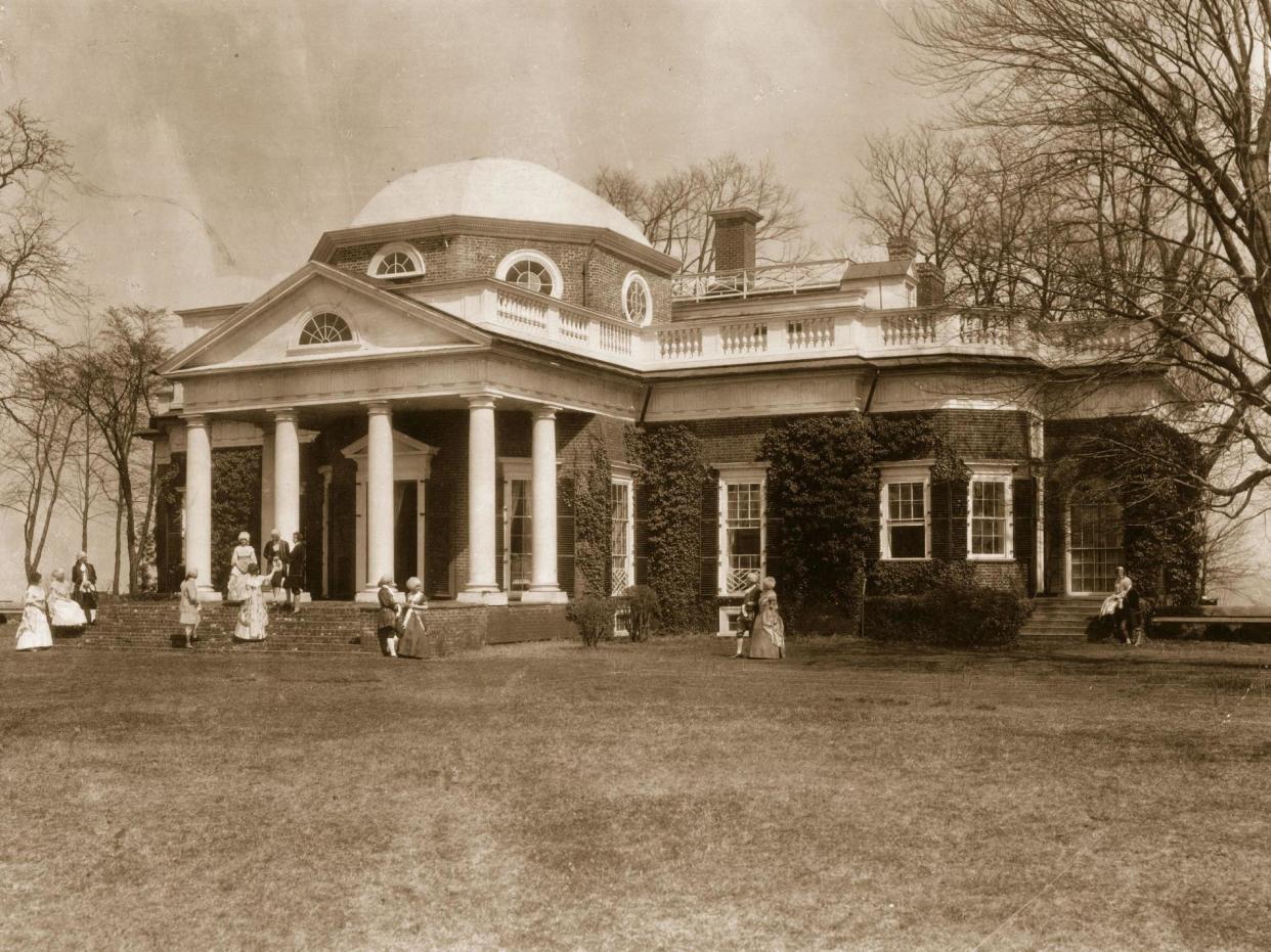 Research by Pulitzer-winning historian details extent of abuse levelled at slaves at University of Virginia (pictured), founded by Thomas Jefferson: Hulton Archive/Getty Images