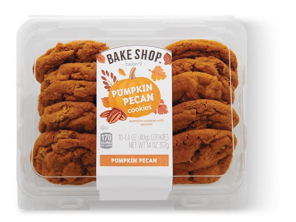 Bake Shop pumpkin-pecan cookies