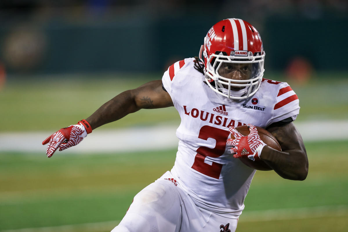 Louisiana-Lafayette Ragin Cajuns 13 x 6 Light Up Stadium with