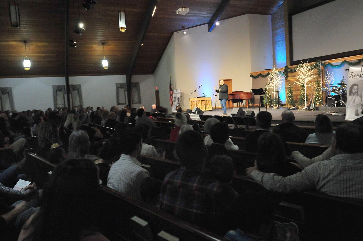 Steventhen Holland was the guest speaker during a Sanctity of Human Life Sunday Community Service on Sunday, Jan. 16, 2022 at Bethel Baptist Church in Savannah.