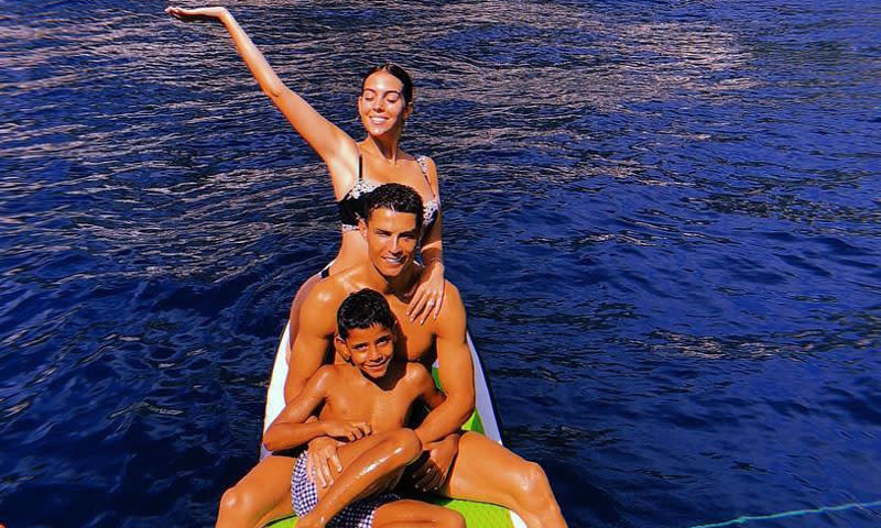 La escapada familiar de Georgina Rodríguez y Cristiano Ronaldo a Mónaco. <a href="https://www.instagram.com/georginagio/?hl=en" rel="nofollow noopener" target="_blank" data-ylk="slk:Foto: Georgina Rodríguez/Instagram;elm:context_link;itc:0;sec:content-canvas" class="link ">Foto: Georgina Rodríguez/Instagram</a>