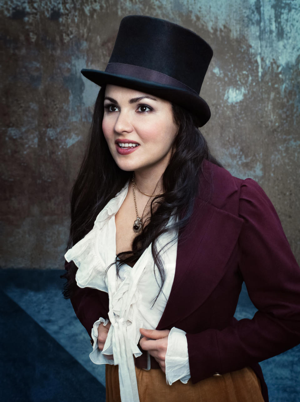 Anna Netrebko, a Russian soprano, takes on the role of Adina in Donizetti's L'Elisir d'Amore at the Metropolitan Opera through February.  