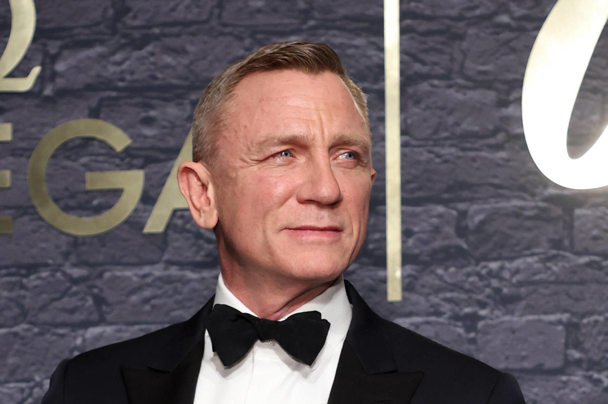 Daniel Craig assiste aux 60 ans de James Bond le 23 novembre 2022 à Londres.