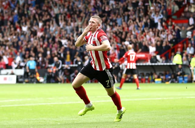 John Lundstram netted the only goal against Crystal Palace as Premier League football returned to Bramall Lane