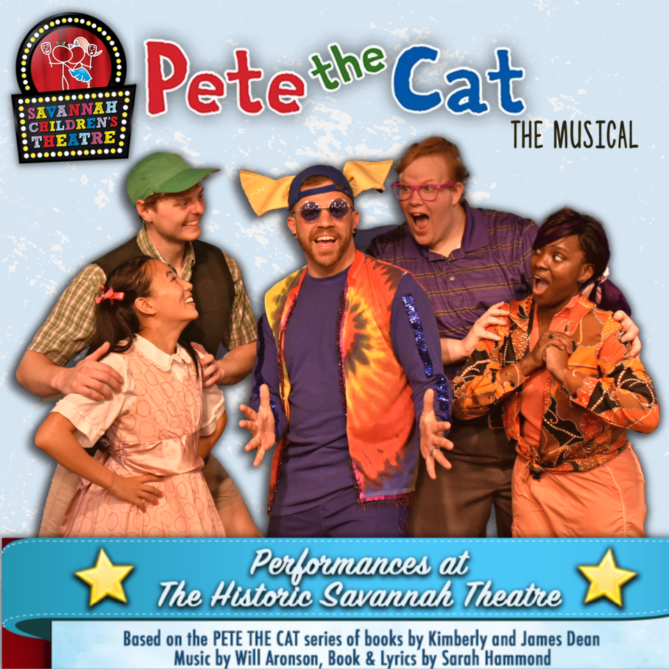 Beginning Sept. 17, the Savannah Children's Theatre is bringing “Pete the Cat the Musical!” and his gang of friends to the stage in collaboration with The Historic Savannah Theatre, in downtown.