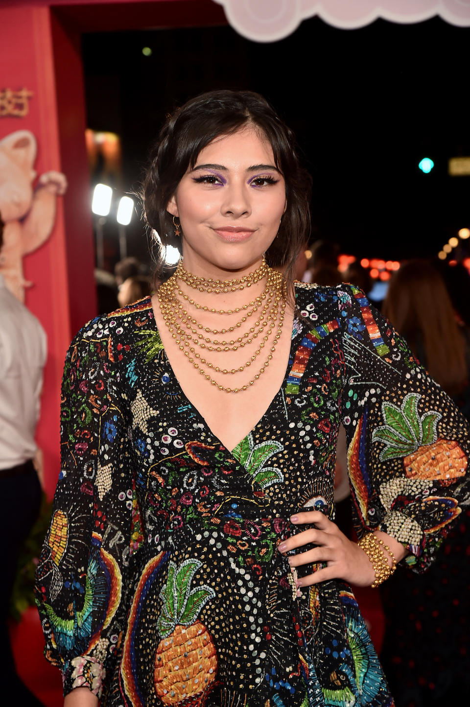 Xochitl Gomez on the red carpet