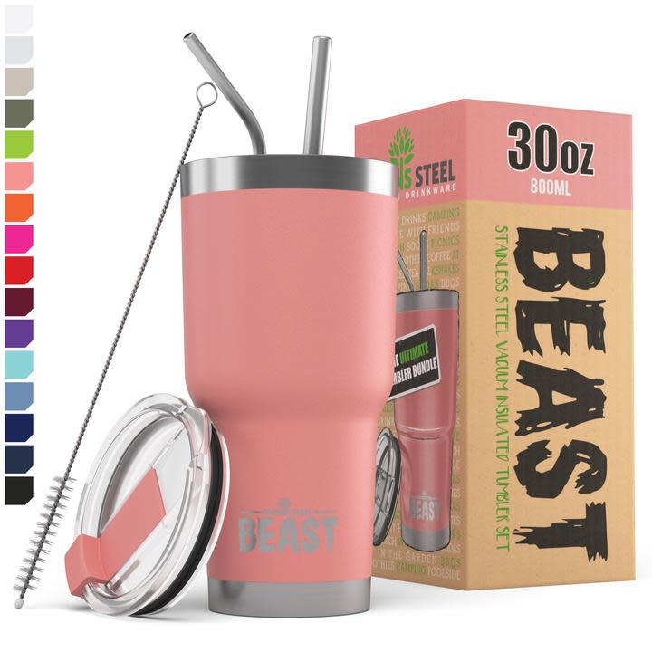 Green Steel's Beast Stainless Steel Tumbler. (Image via Green Steel)