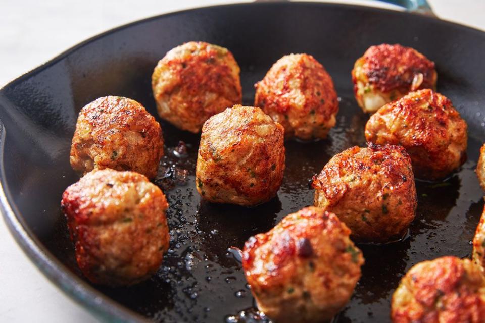 Garlic Butter Turkey Meatballs