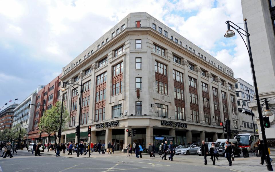 The M&S Marble Arch department store in Oxford Street - Simon Dack / Alamy Stock Photo 