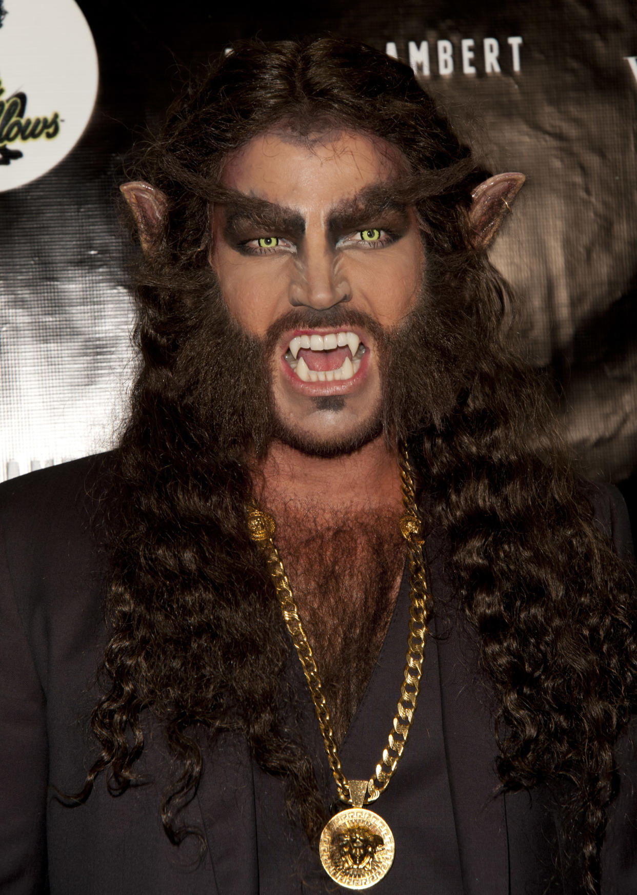 Adam Lambert on Halloween 2014. (Photo: Lilly Lawrence/WireImage)