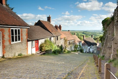 Gold Hill in Shaftesbury - Credit: GETTY