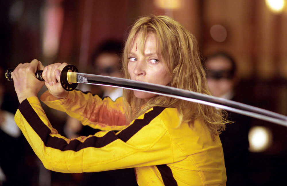 Uma Thurman didn't want to wear her iconic yellow tracksuit in Kill Bill credit:Bang Showbiz