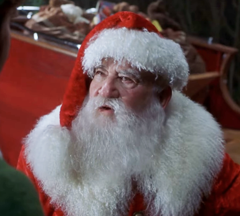 Ed Asner as Santa Claus in "Elf"