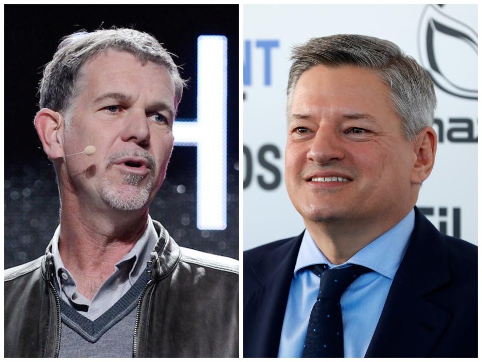 Reed Hastings Ted Sarandos Netflix