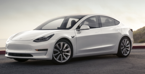 Sure looks pretty: The Tesla Model 3. (Source: Tesla)