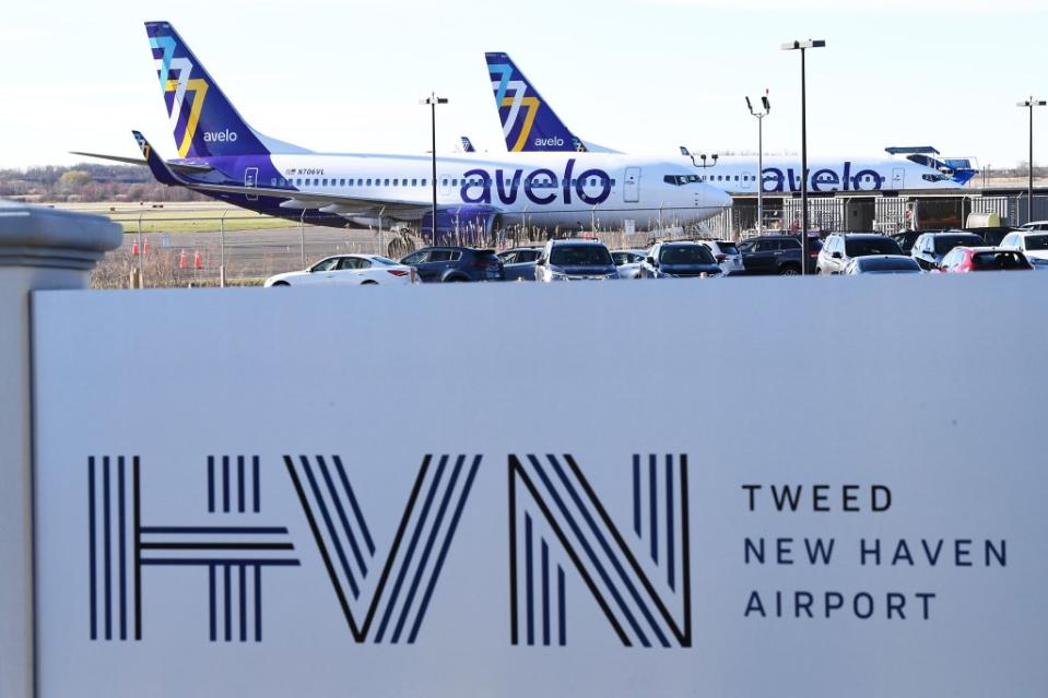 For the past few years, Tweed has been a hub for the low-cost carrier Avelo Airlines. Matthew McDermott