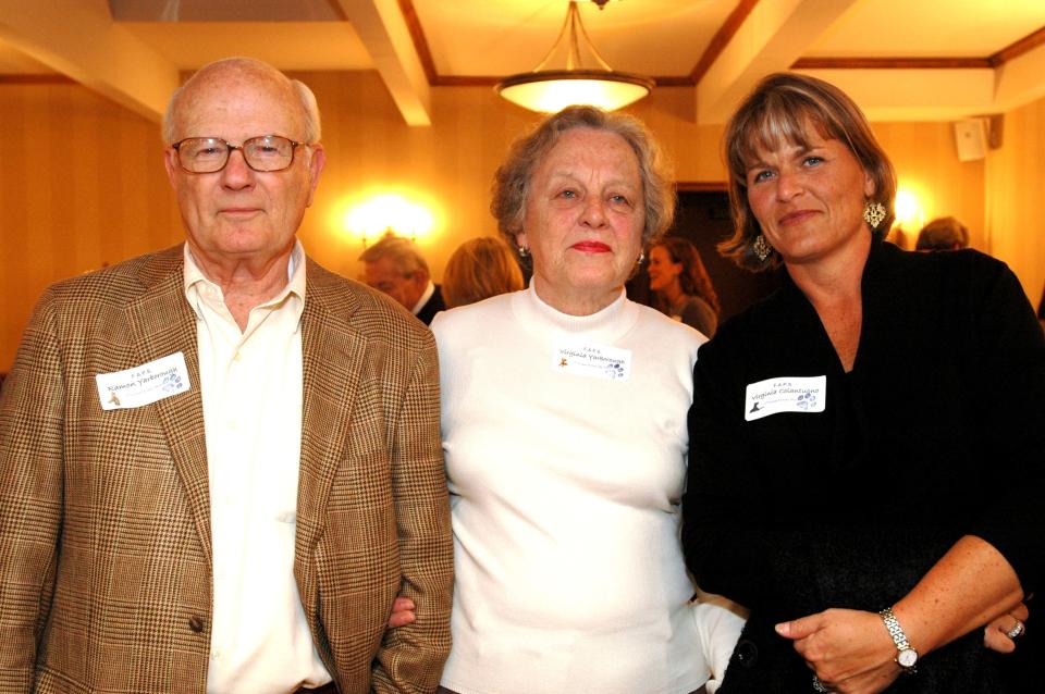 From left: Ramon L. Yarborough Sr., Virginia Yarborough and Virginia Colantuono at the 2006 event for the Fayetteville Animal Protection Society. It was held at the Highland Country Club.