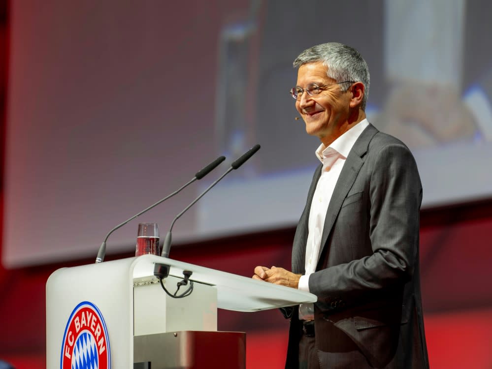 Präsident des FC Bayern: Herbert Hainer. (Bild: IMAGO/Bernd Feil/M.i.S.)