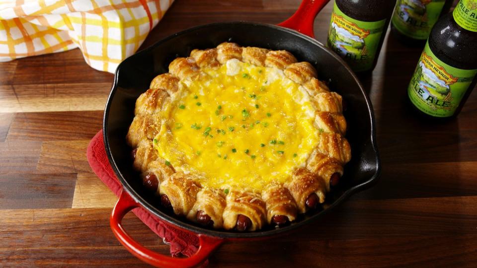 Pretzel Dog Beer Cheese Dip