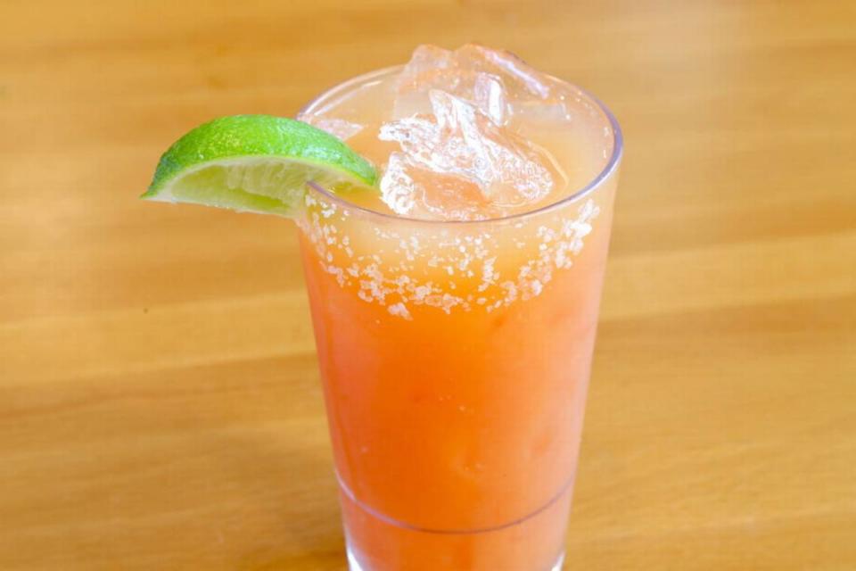 Morning blood orange margarita. Courtesy of Ruby Sunshine