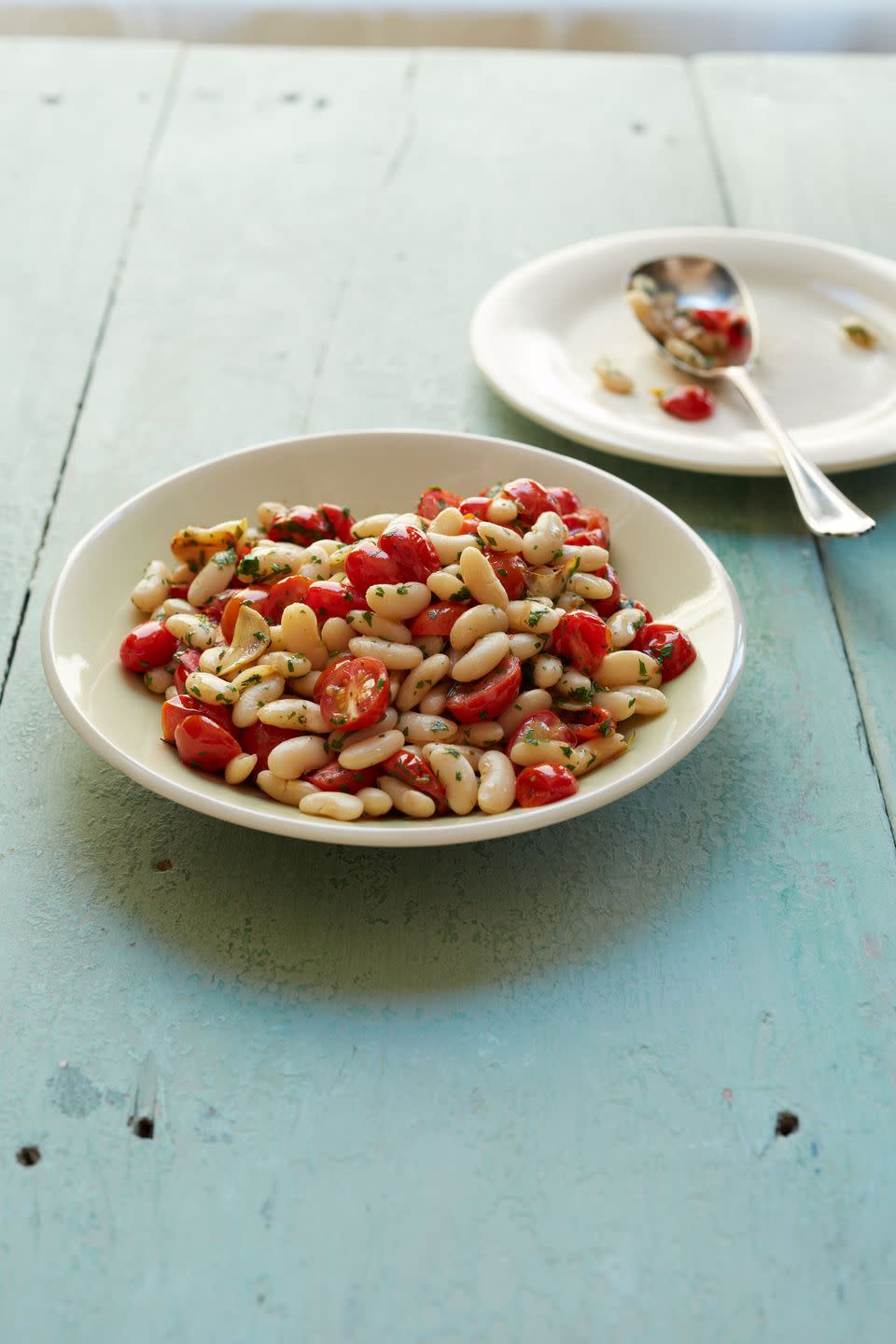 Sautéed Beans and Tomatoes