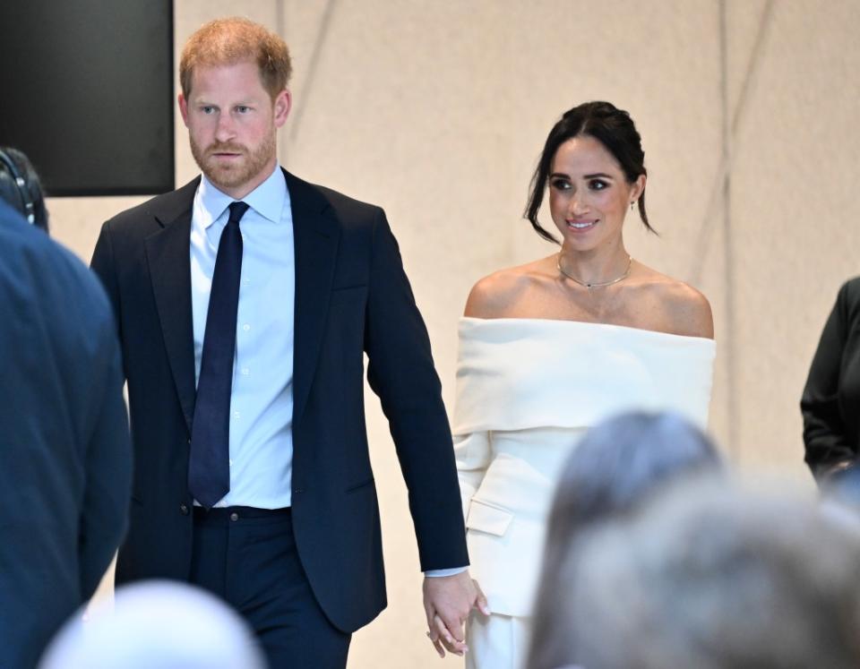 Prince Harry and Meghan Markle’s charity was briefly declared “delinquent” by California regulators earlier this month. Evan Agostini/Invision/AP