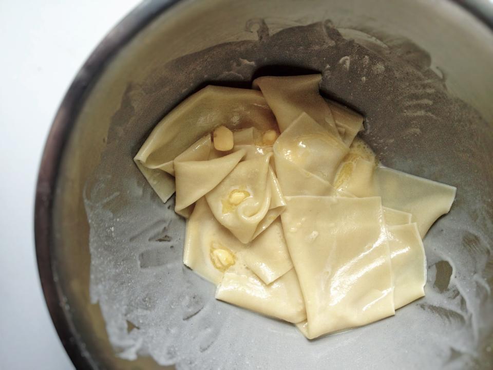 Make the fresh pasta and toss it in butter, or just… don't.