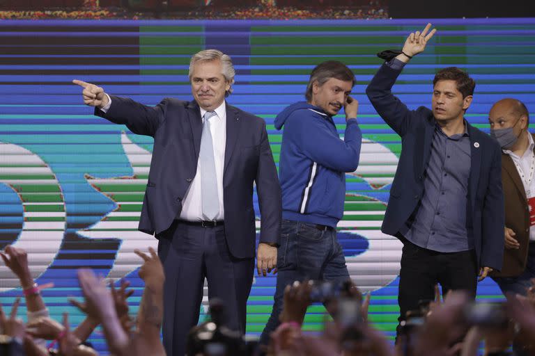 Búnker del Frente de Todos en Chacarita