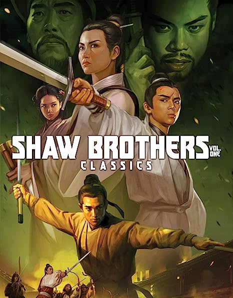 Shout Factory's Shaw Brothers Classics Blu-ray box set features vintage Hong Kong martial arts movies. (Photo: Courtesy Shout Factory)
