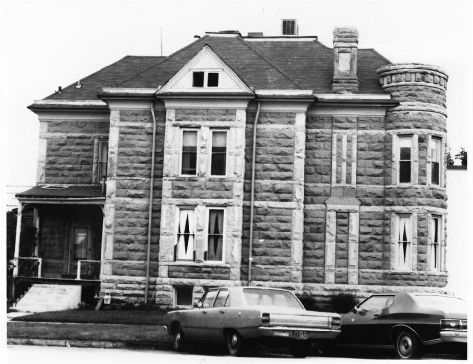 The McHugh-Andrews house, 202 Remington St., pictured in 1977.